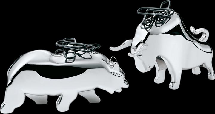 Actual product image Philippi Bull & Bear paper clip holder, 2 pcs. (2 x)