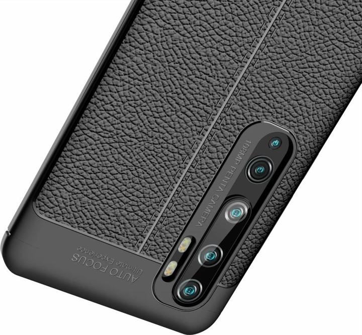 Produktbild Screenguard Xiaomi Mi Note 10 Hülle Leather Design TPU Cover (Xiaomi Mi Note 10)