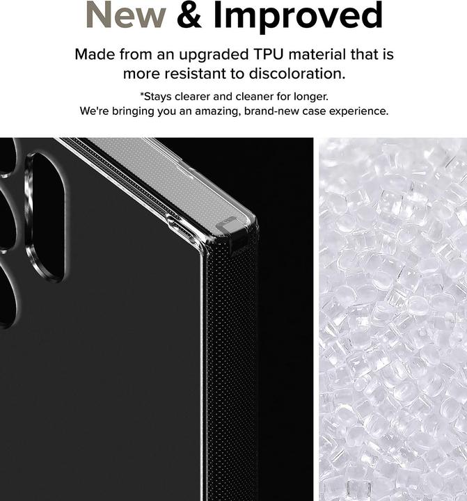 Produktbild Ringke Case for Galaxy S24 Ultra FUSION MATTE CLEAR (Samsung Galaxy S24 Ultra)