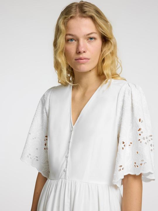 Produktbild Selected Femme Slfdahlia Ss Short Broderi Dress Noos (42)
