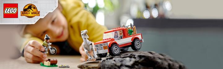Immagine prodotto LEGO Blu e Beta nella trappola dei Velociraptor (76946, LEGO Jurassic World)