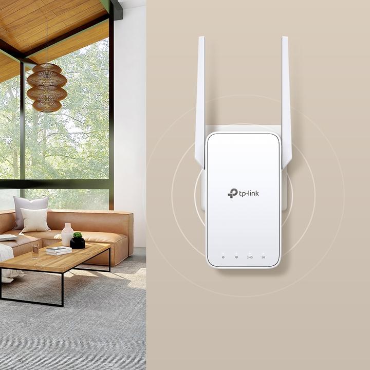Actual product image TP-Link RE315 - 867 Mbps - 10,100 Mbps - External - 10/100Base-T(X) - IEEE 802.11a,IEE (867 Mbit/s, 300 Mbit/s)