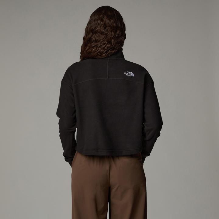Actual product image North Face Women's 100 Glacier Cropped 1/4 Zip (S)