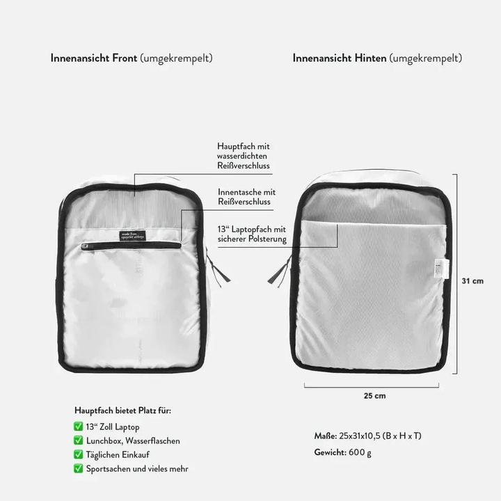 Immagine prodotto Airpaq Rucksack Qube (9 l)