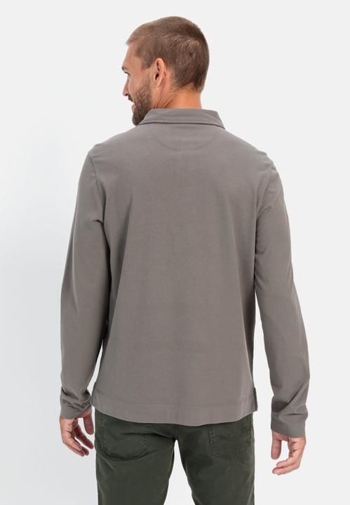 Produktbild Camel Active Langarm Poloshirt aus zertifiziertem Organic Cotton (L)