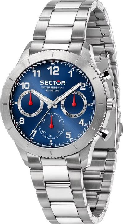 Actual product image Sector R3253578016 Men's watch 41mm 5ATM (Analogue wristwatch, 41 mm)
