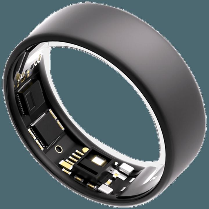 Actual product image Ultrahuman Ring Air- Size-08- Matt Grey (8, Grey Mat)