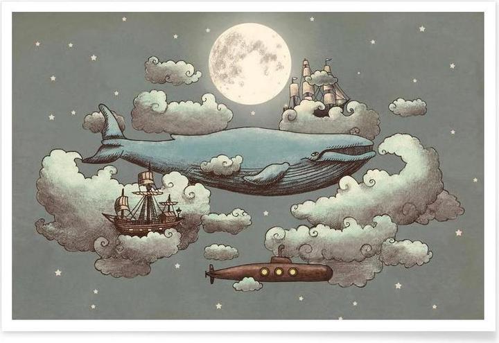 Produktbild Juniqe Ocean meets sky (60 x 90 cm)
