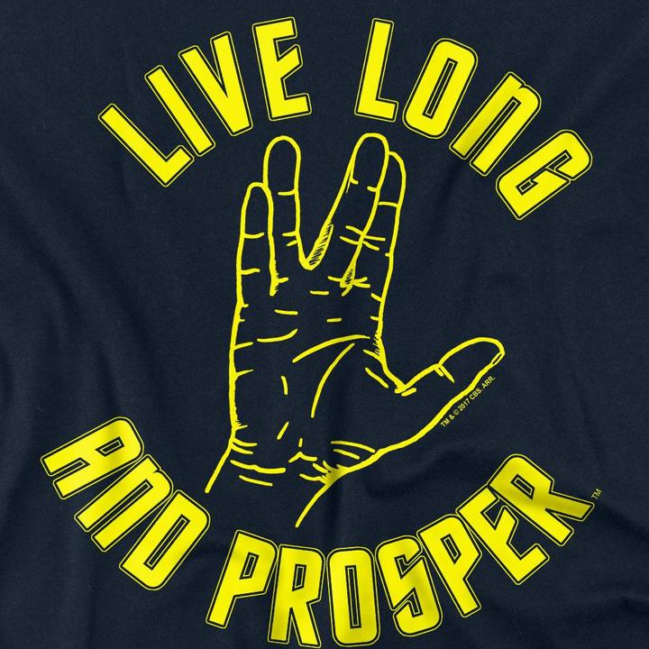 Actual product image Unisex Adult Live Long Hand T-Shirt (XXL)