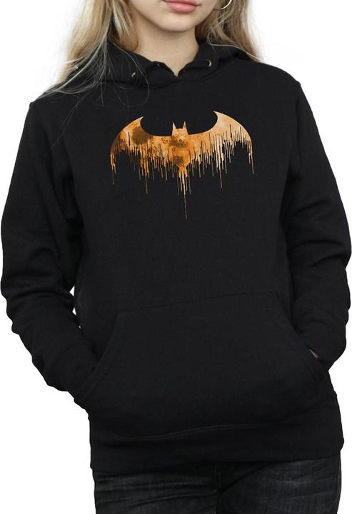 Immagine prodotto Batman Arkham Knight Halloween Moon Logo Fill Felpa con Cappuccio Donna (XXL)