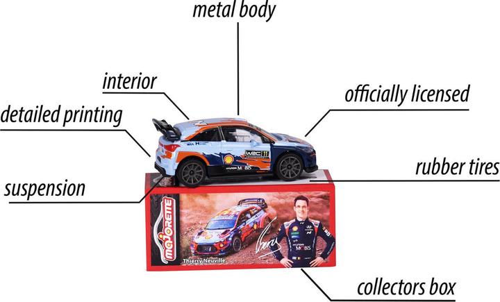 Immagine prodotto Majorette Assortimento WRC