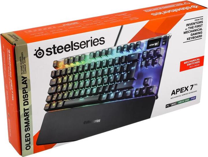 Actual product image SteelSeries Apex 7 TKL (DE, Cable)