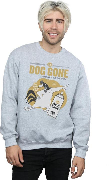 Actual product image Looney Tunes Mens Dog Gone Foghorn Leghorn Sweatshirt (M)