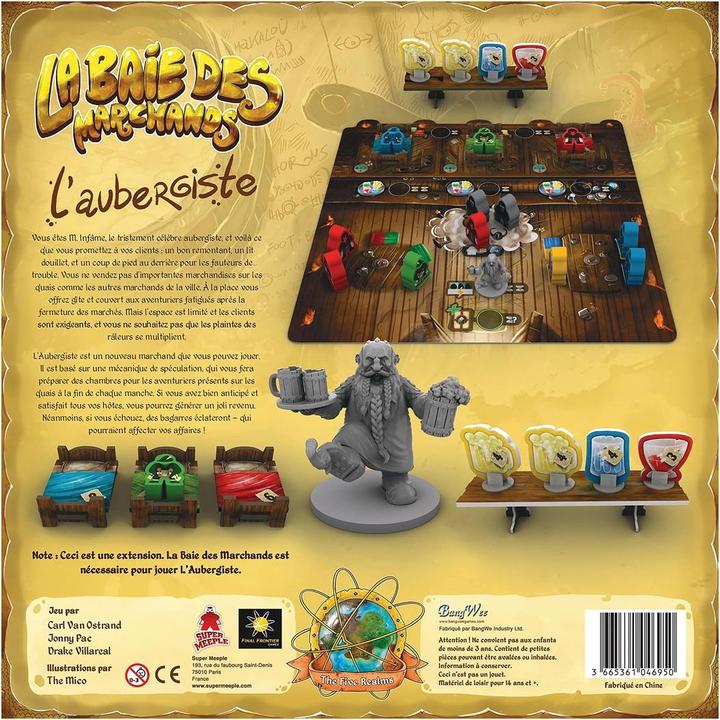 Actual product image Super Meeple L'aubergiste Ext Baie d March f (French)