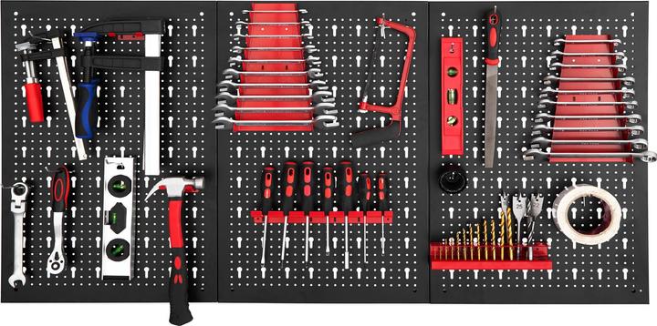 Image du produit tectake Panneau mural pour rangement d'outils
