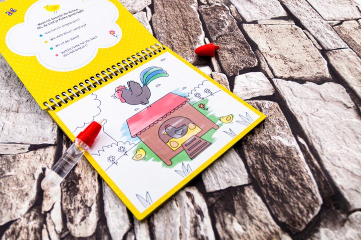 Image du produit Le livre magique de coloriage à l'eau - A la ferme