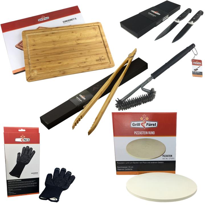 Grillfürst Grigliate come un boss" Accessori indispensabili - Set