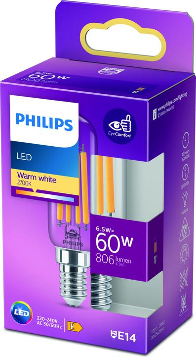 Produktbild Philips LED Lampe (E14, 6.50 W, 806 lm, 1 x, E)