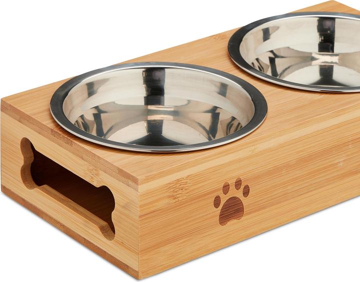 Actual product image Relaxdays Dog food station (0.30 l)