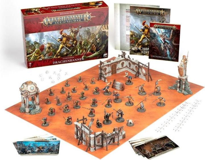 Immagine prodotto Games Workshop Warhammer Age of Sigmar - Set iniziale dello Stendardo del Drago