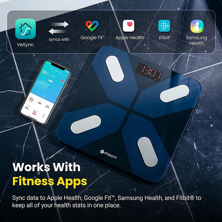 Image du produit Etekcity Bluetooth Körperfettwaage (180 kg)