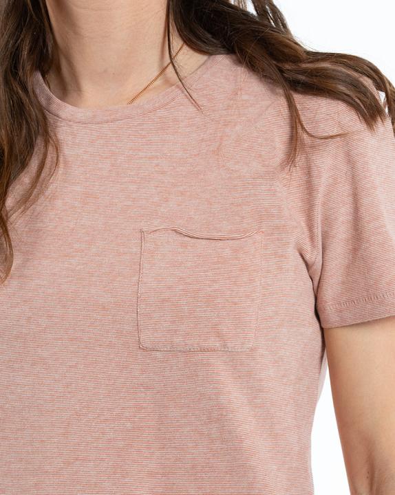 Actual product image Whatever Man Logo Stripe T-Shirt (M)