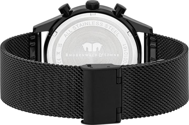 Actual product image Men Chronograph Goodwill Stainless Steel Black - 5112 (Chronograph, 45 mm)