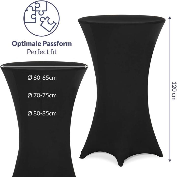 Image du produit Detex Housse de table haute (60 x 120 cm)