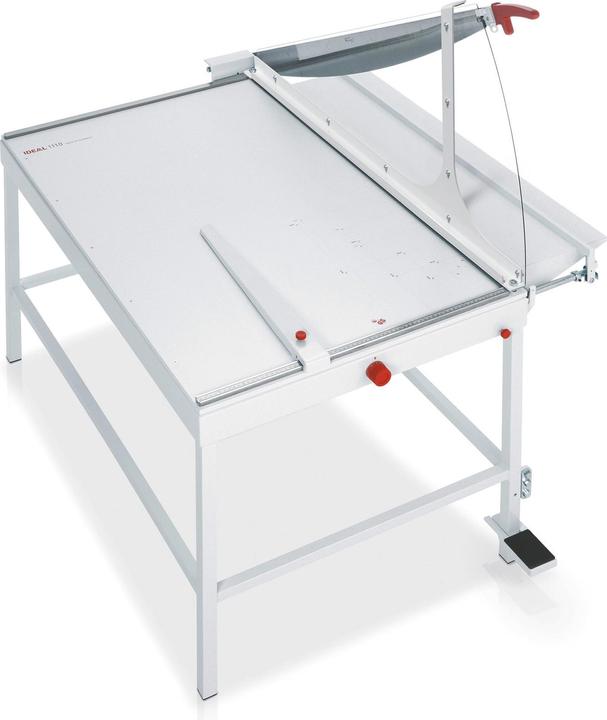 Actual product image Ideal Cutting machine 1110 lever cutter with paper knife (20 Sheets, A3)