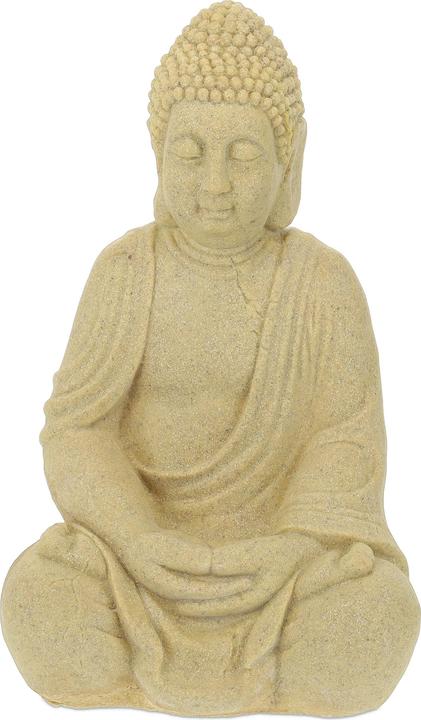 Actual product image Relaxdays Buddha Figurine Ceramic 50 cm