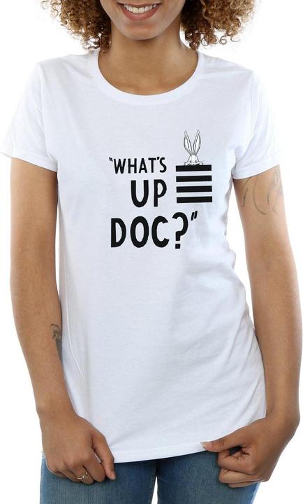 Produktbild Looney Tunes Bugs Bunny What's Up Doc Stripes TShirt (L)