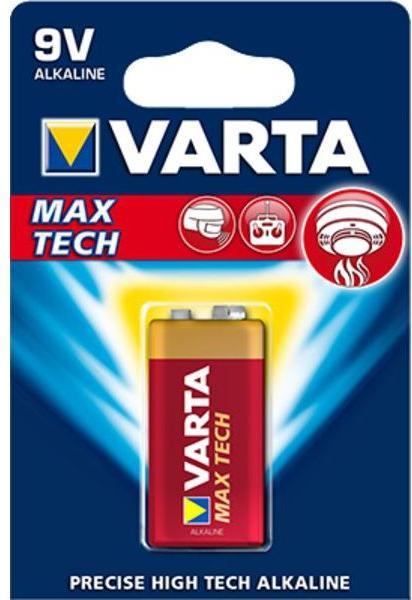Produktbild Varta Longlife Max Power (1 Stk., 9V Block, 580 mAh)