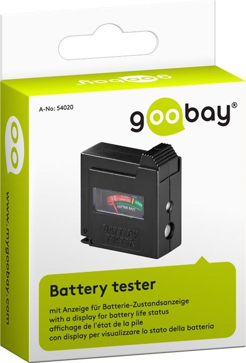 Image du produit Goobay Battery tester with analog display