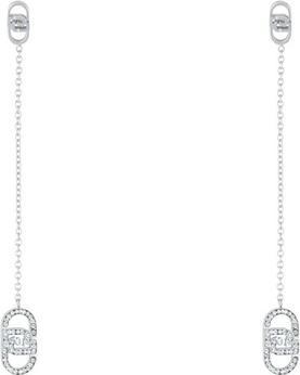 Actual product image Liu Jo Charming Long Earrings With Crystals Lj2901