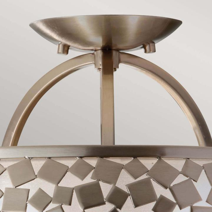 Immagine prodotto Elstead Lighting Zara plafoniera E27 tripla in acciaio spazzolato (E27)