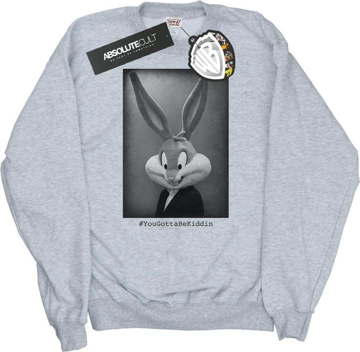 Produktbild Looney Tunes Bugs Bunny Yougottabekiddin Sweatshirt (L)