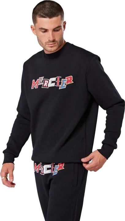 Actual product image Mercier Mens Anonymous Crew Neck Sweatshirt (M)