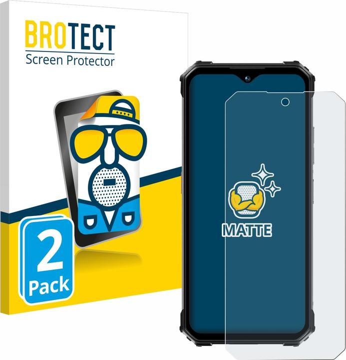 Produktbild BROTECT Entspiegelungs-Schutzfolie Displayschutz Matt (2 Stück, Oukitel WP26)