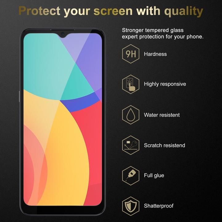 Produktbild Cadorabo Vollbild Displayschutzglas (3 Stück, Alcatel 1S (2021))