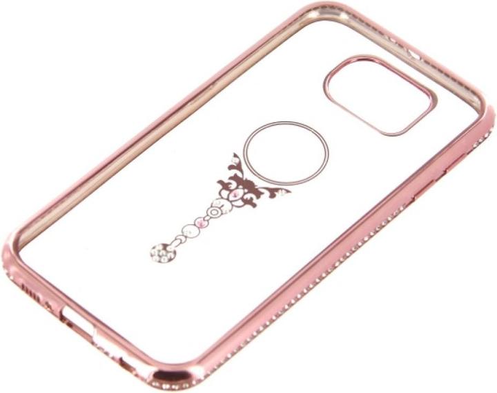 Image du produit OEM Etui TPU Bling beauty pour Samsung Galaxy S6 - or rose (Samsung Galaxy S6)