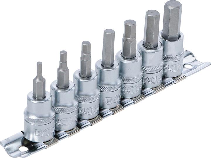 Actual product image BGS Socket spanner set (7-piece)
