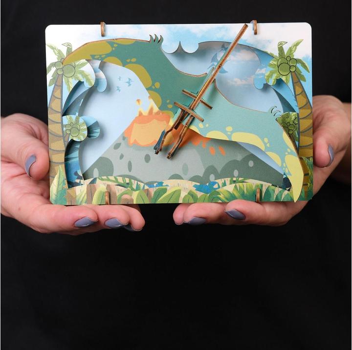 Image du produit Escape Welt Ptérodactyle - modèle 3D en bois (14 pièces)