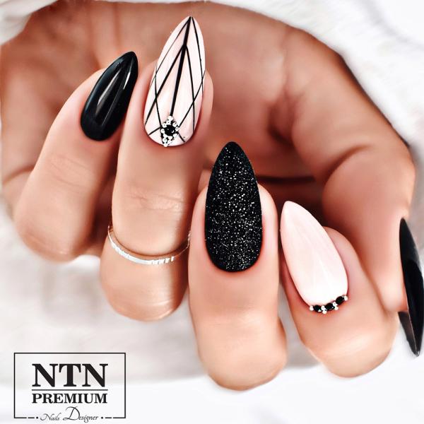 Image du produit Molly Lac Nail Art Velvet Effect Noir (Noir)