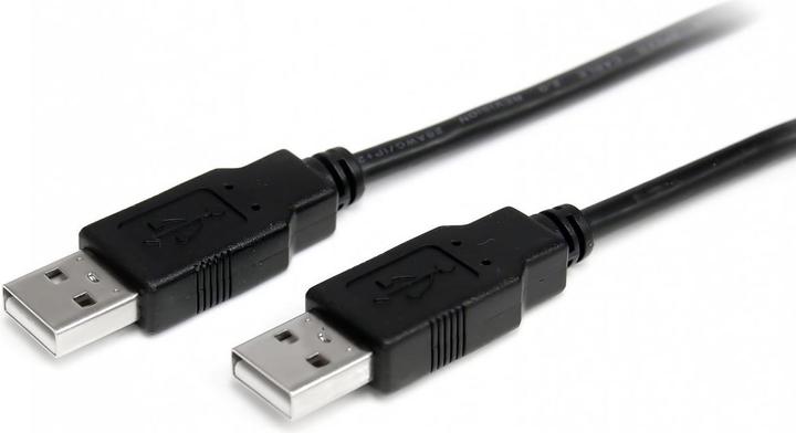 Immagine prodotto StarTech Cavo USB 2.0 A-A da 1m - Cavo di collegamento USB maschio/maschio - Nero (1 m, USB 2.0)
