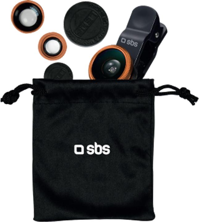 Image du produit SBS Kit de lentilles 3 en 1 pour smartphone