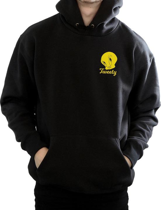 Immagine prodotto Looney Tunes Tweety Pie Head Felpa con Cappuccio Uomo (S)