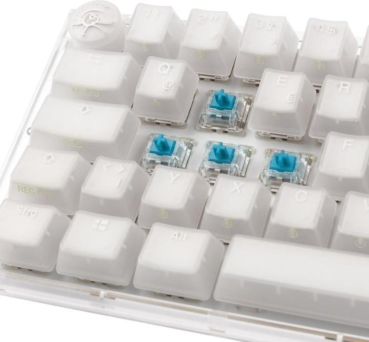Immagine prodotto Ducky Tastiera da gioco One 3 Aura White SF, LED RGB - MX-Blue (DE, Cablato)