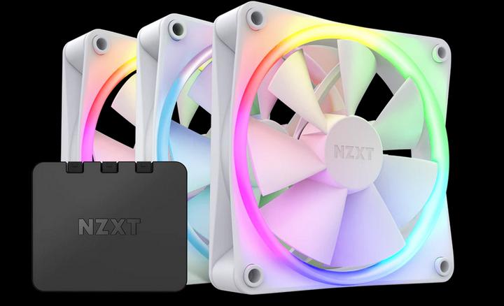Actual product image NZXT F120 RGB (120 mm, 3 x)