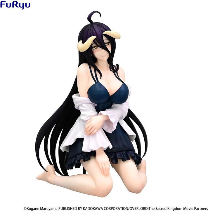 Actual product image Furyu Overlord Noodle Stopper PVC Statue Albedo Loungewear Ver. 12 cm