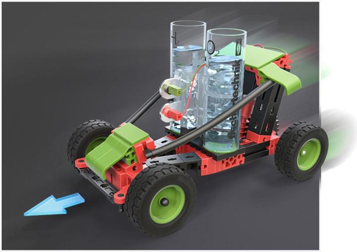 Actual product image Fischertechnik H2 fuel cell kit